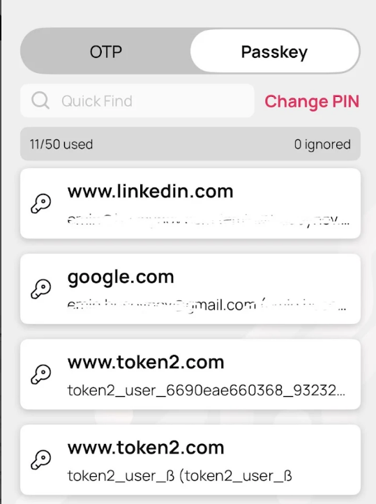 Token2 Companion App User Guide