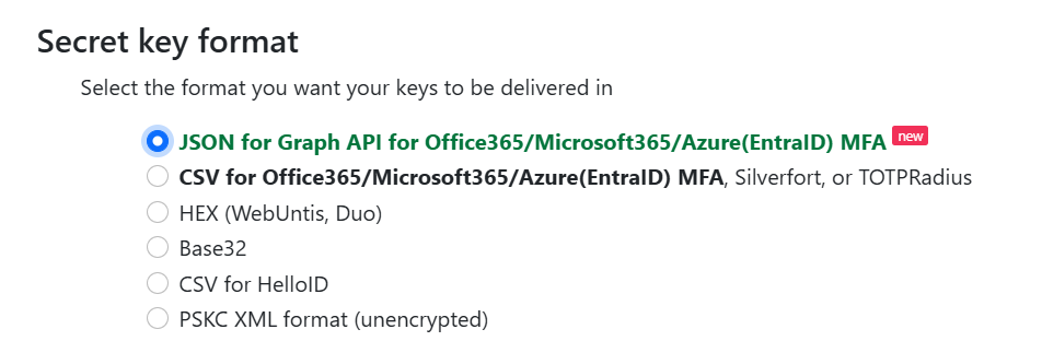 Classic Hardware Tokens for Entra ID MFA - Graph API Method with Self-Service and SHA-256 Tokens Support